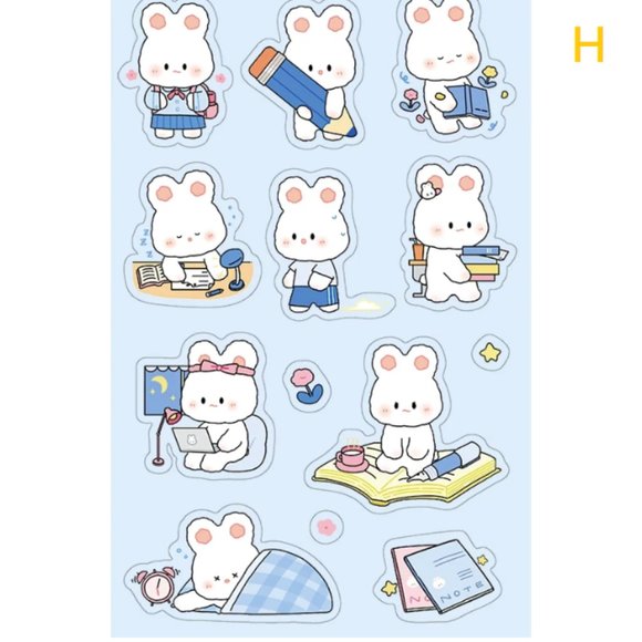 Kawaii Animal Waterproof Stickers - Picture 13 of 13